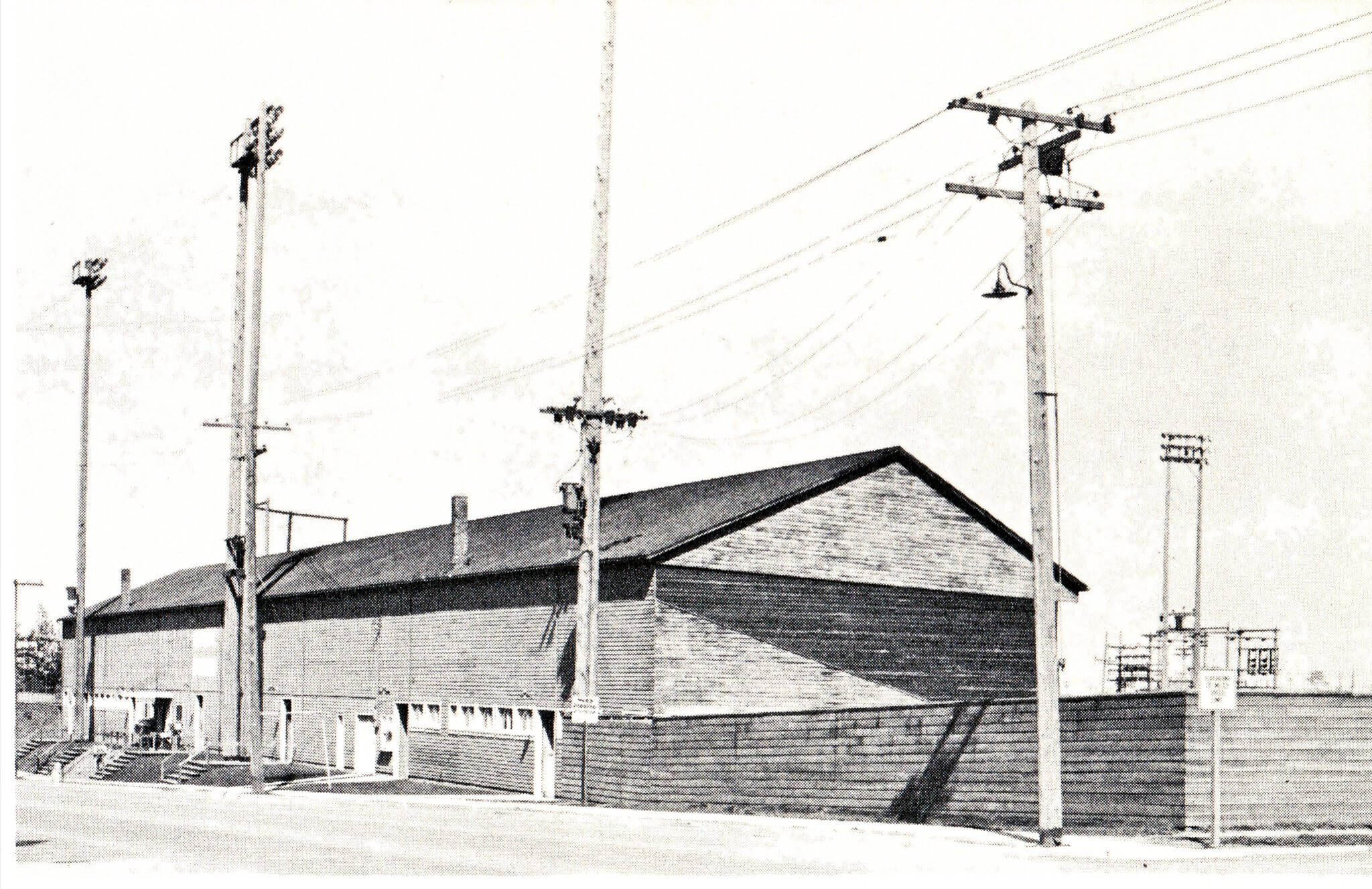 Old Civic Stadium in Port Angeles